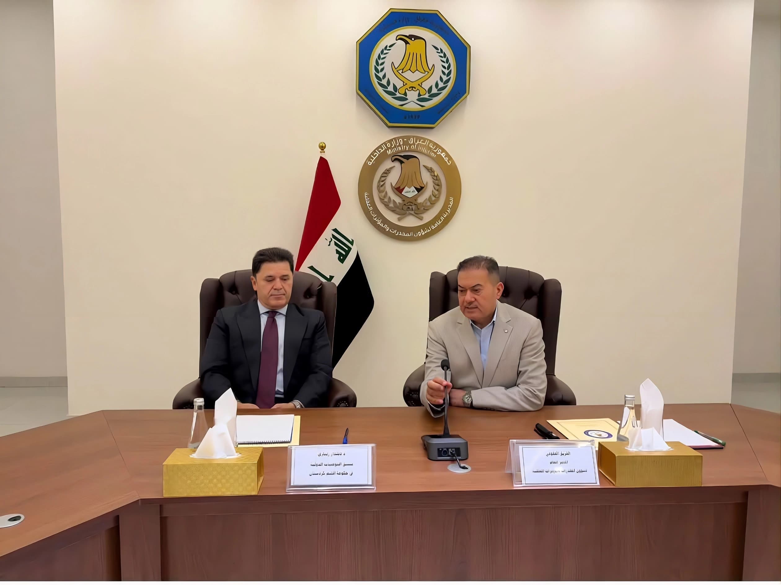 Baghdad, Erbil step up efforts in anti-narcotics cooperation, eye UNODC cooperation
