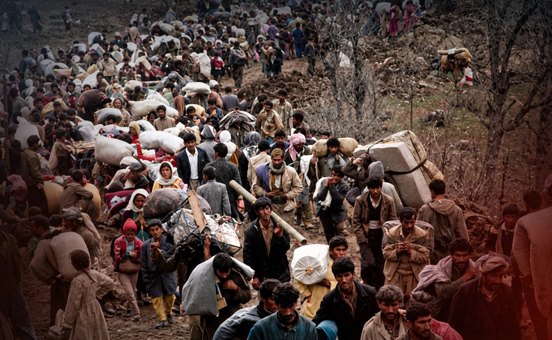 Hakkari sınırında '31 Mart 1991 Büyük Göçü'ne ait 8 kişinin kemiklerine ulaşıldı
