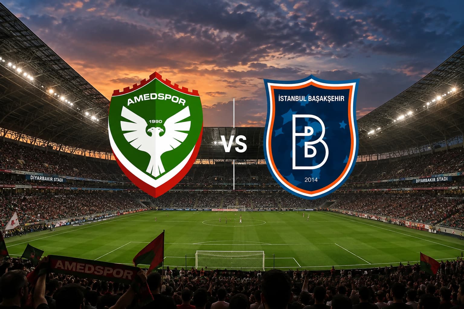 Amedspor, Başakşehir maçına hazır