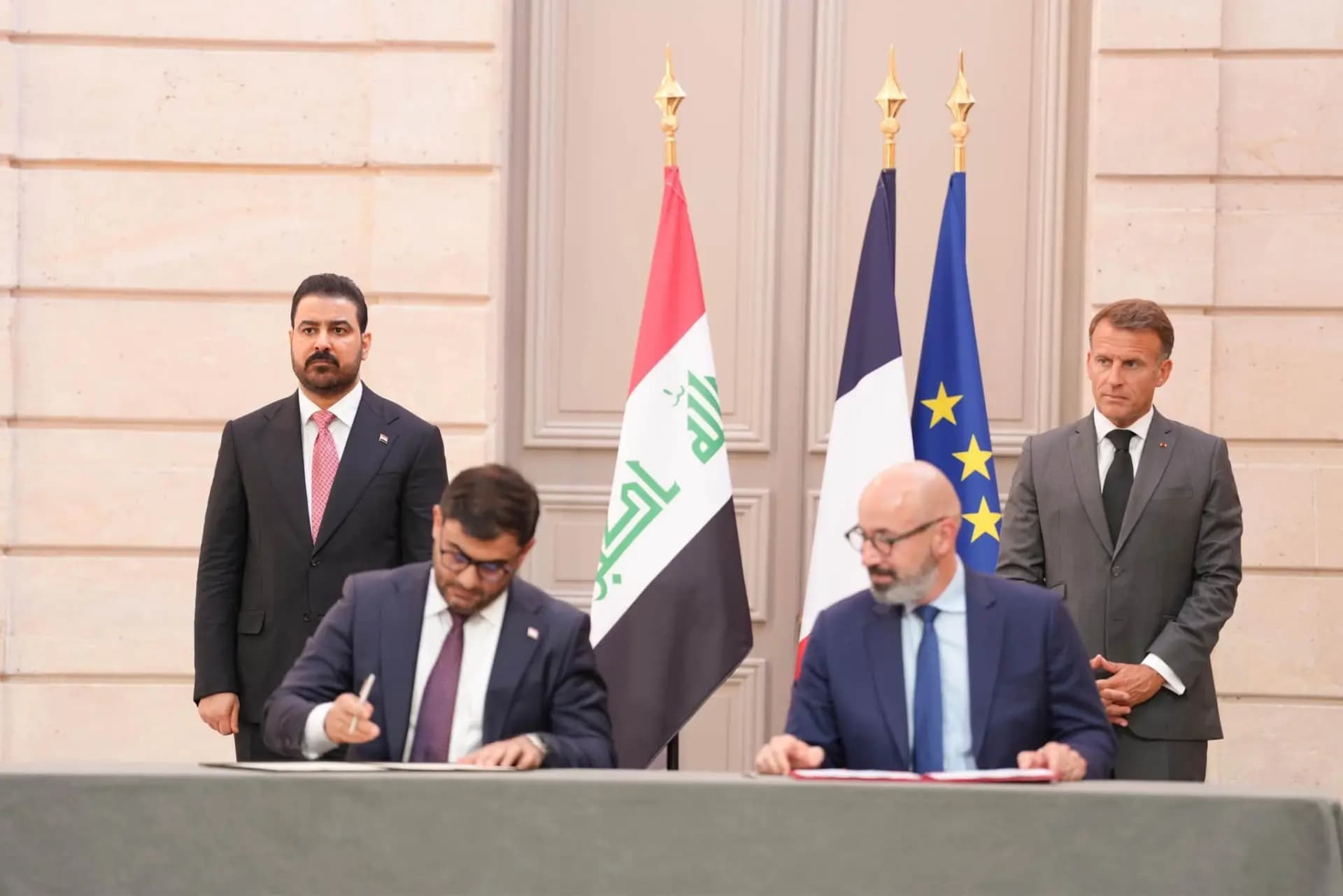 Paris'te stratejik imzalar: Irak ile Fransa arasında 6 kritik mutabakat