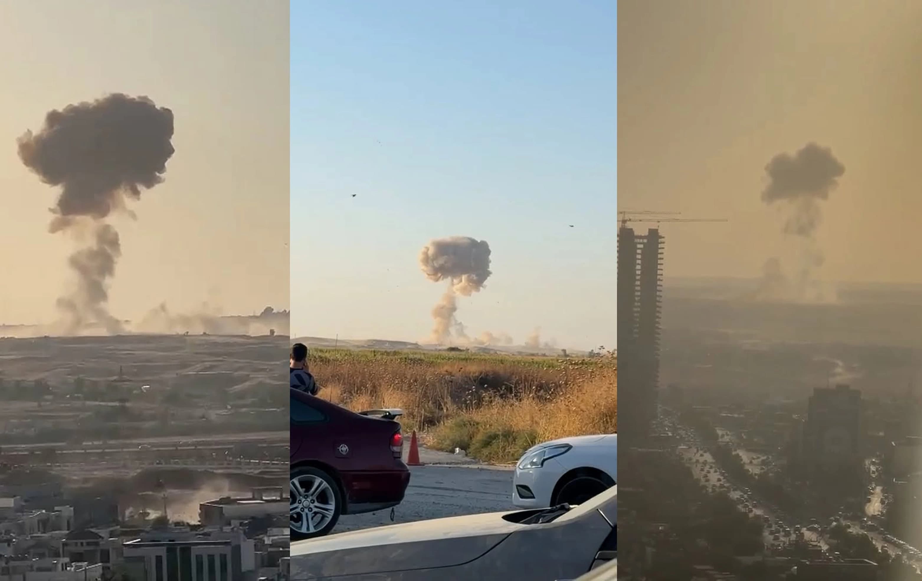 Explosions heard in Erbil part of military, security activities: CTD