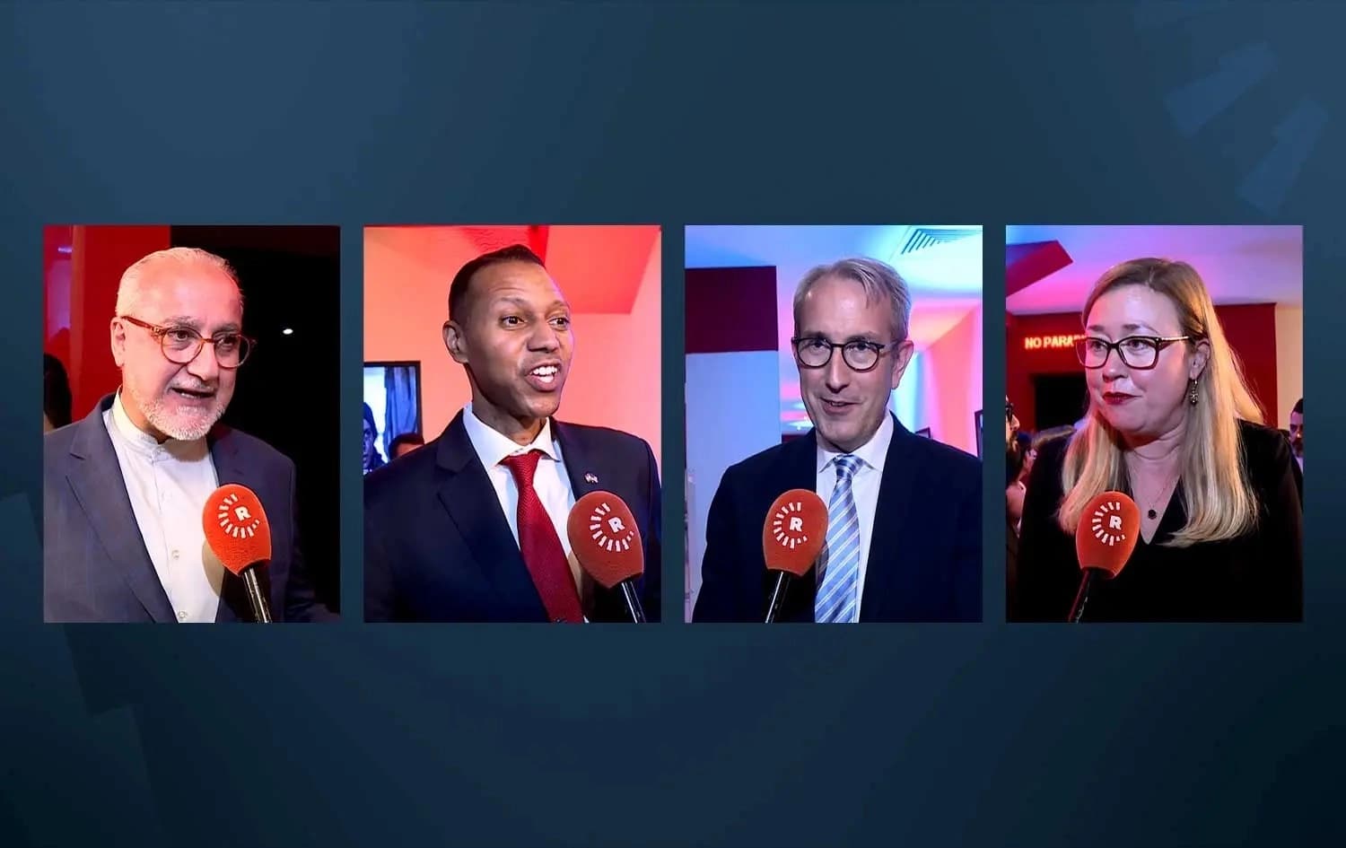 Dîplomatên biyanî pesnê Pêşmergeyan da