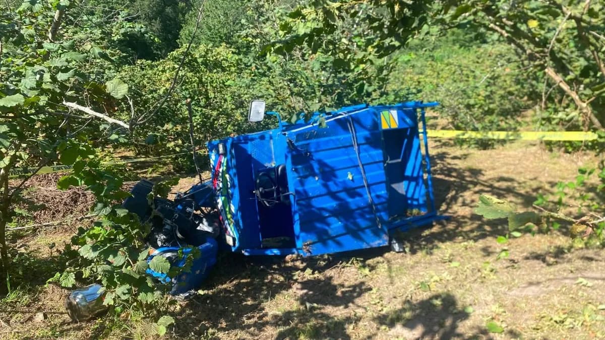 Li Sêrtê wesayîta çandiniyê wergeriya: 7 kes birîndar bûn