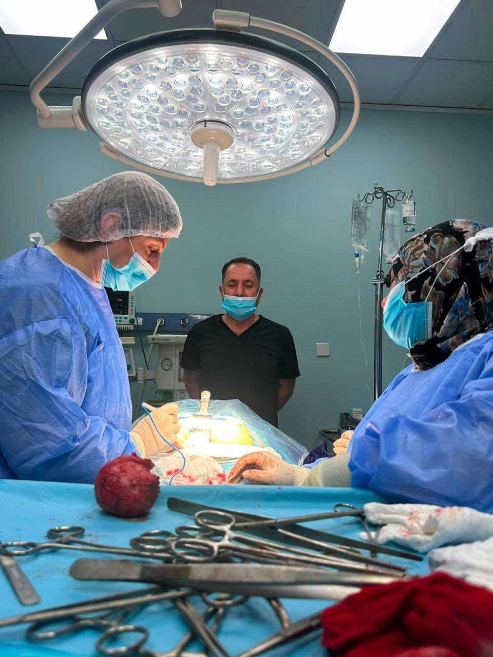 لە نەخۆشخانەی خانمان و لەدایکبوونی هەولێر نەشتەرگەرییەکی ئاڵۆز کرا