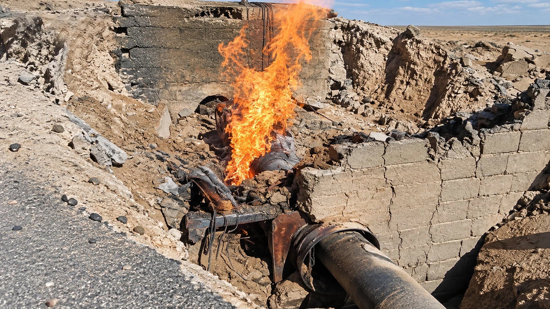 Syria’s oil pipeline ‘sabotage attack’ leads to arrest of suspects