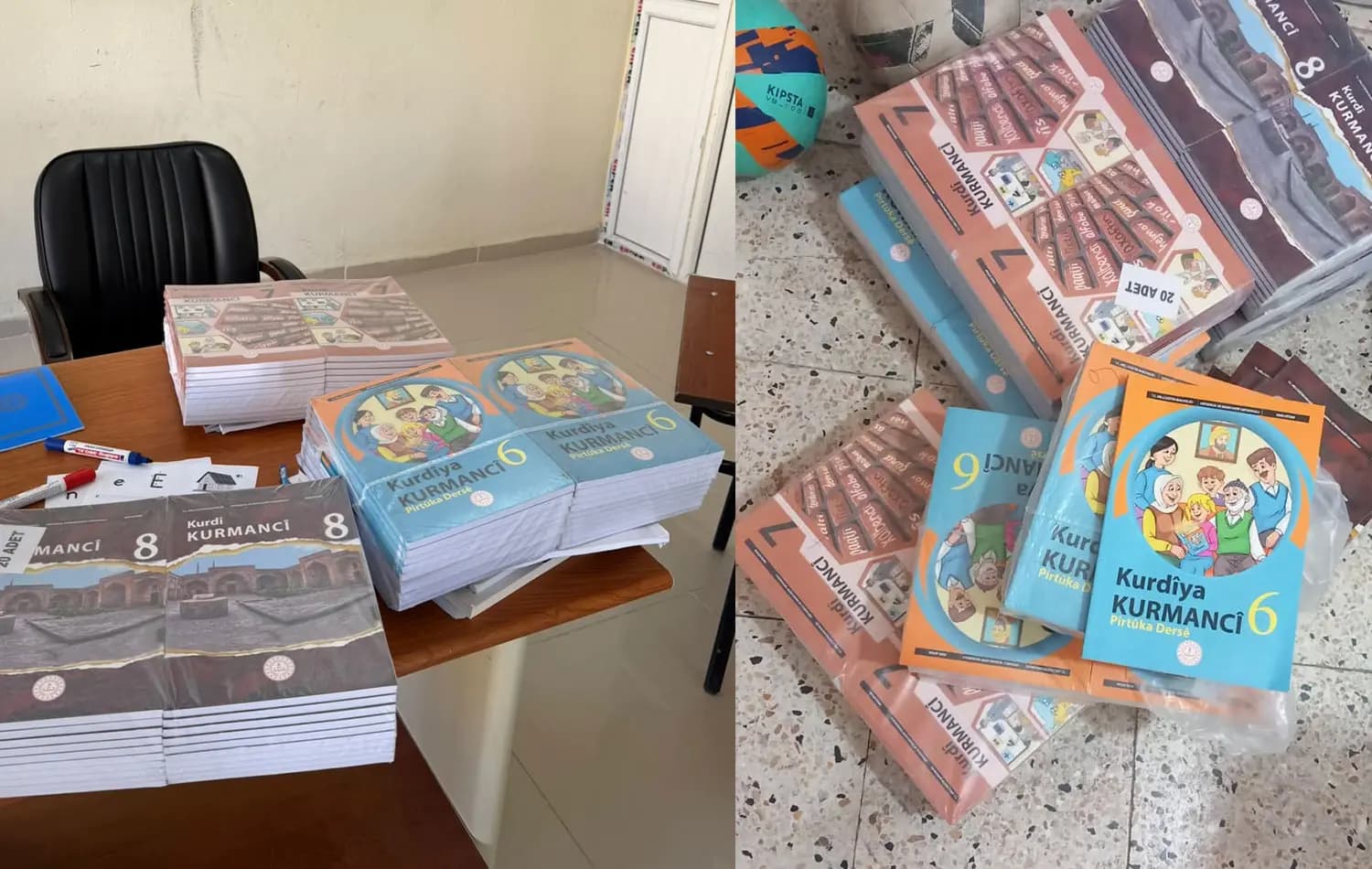 Mehek derbas bû lê hîn jî materyal neçûne ji xwendekarên dersên Kurdî re