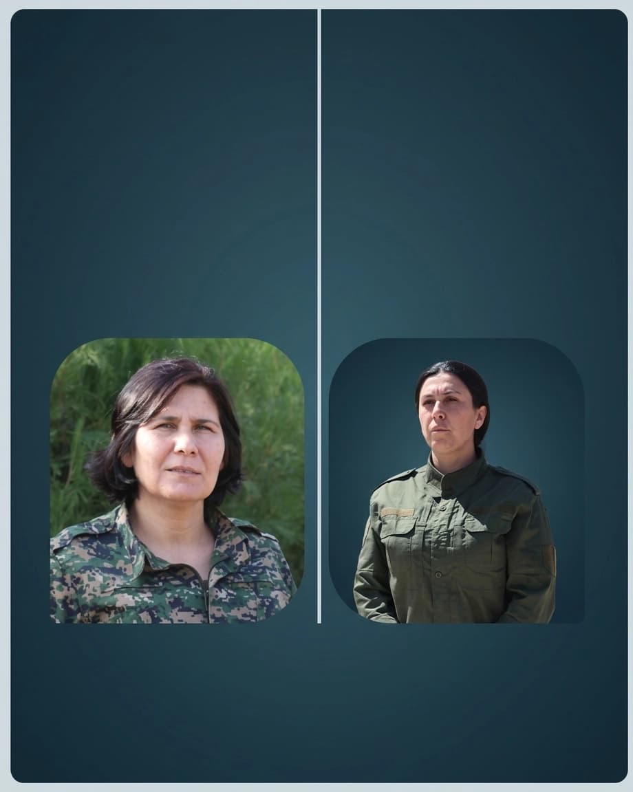 Kobani’de iki kadın komutan emniyet birimlerinin başına getirildi