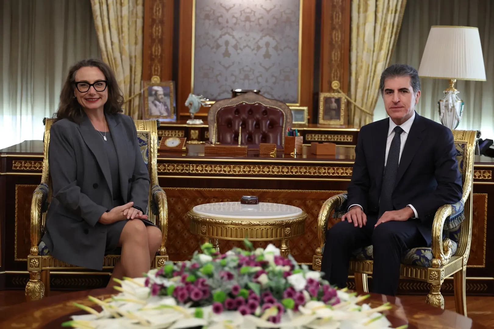 Neçirvan Barzani ile ABD Başkonsolosu Green’den 'yeni hükümetin kurulması' vurgusu