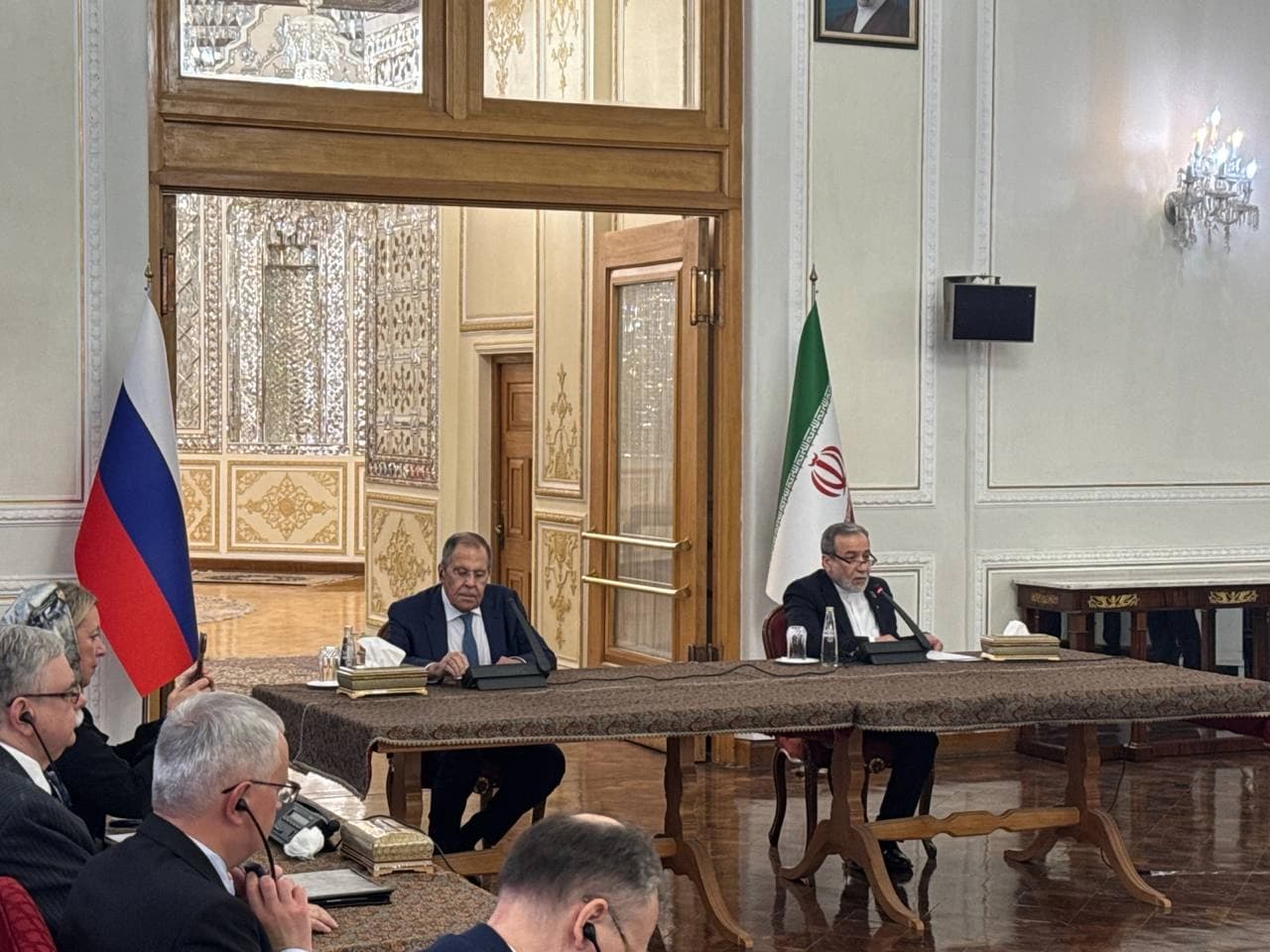 Russian FM boasts staff return to Iran nuclear plant as GCC urges Moscow pressure on Hormuz