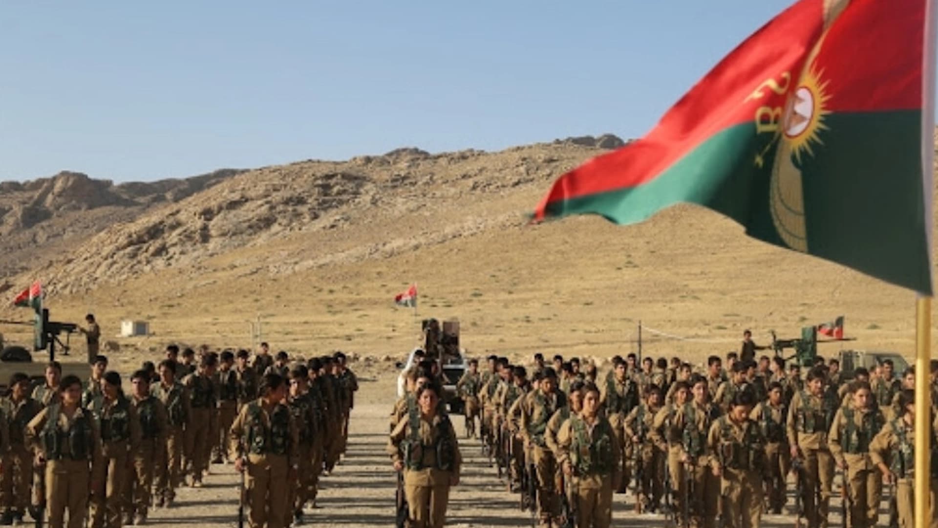 2 hezar şervanên YBŞyê tevlî hêzên ewlehiyê yên Îraqê dibin