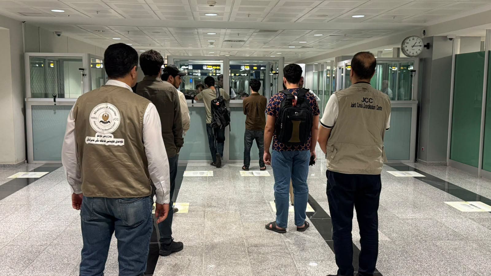 شەش گەنجی کورد لە لیبیا رزگار کرابوون گەیشتنەوە هەرێمی کوردستان