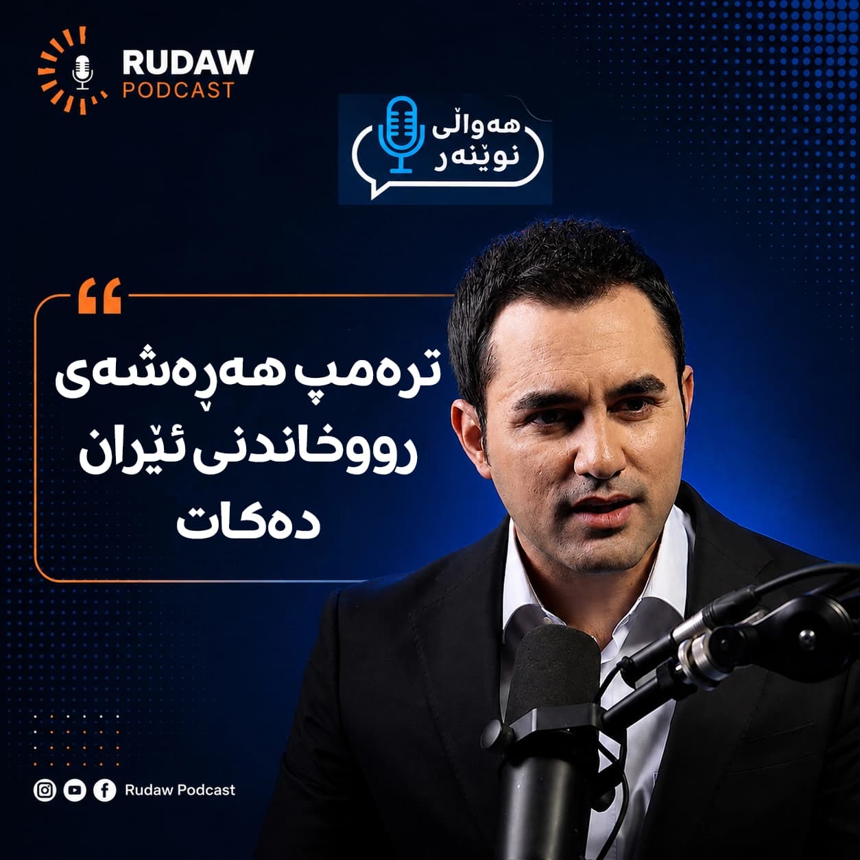 ترەمپ هەڕەشەی رووخاندنی ئێران دەکات