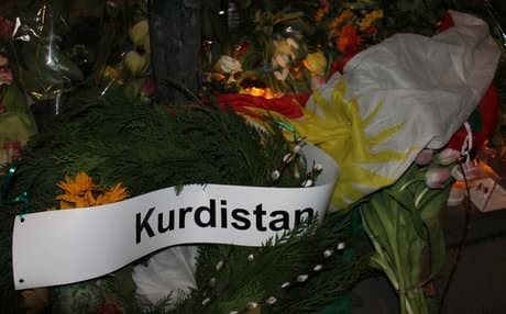Kurds at Copenhagen memorial draw parallels with own anti-ISIS struggle