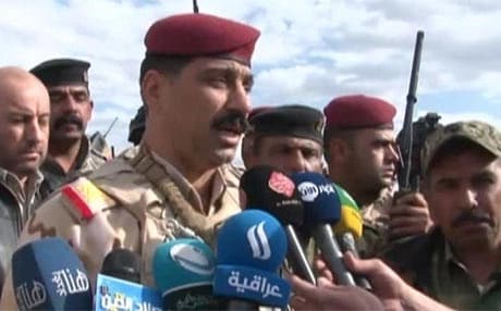  حەشدی شەعبی: سوپای عێراق لە کۆنتڕۆڵکردنەوەی تکریت رۆڵی نییە