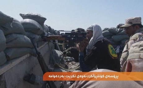 پرۆسەی کۆنتڕۆڵکردنەوەی تکریت بەردەوامە