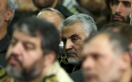 Qasem Soleimani, commander of Iran's elite Qods force, has long played an influential role in Iraq.  AP file photo.