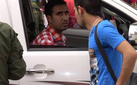 Rudaw reporter Azad Jimkari. Rudaw photo. 