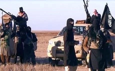 ISIS militants. Rudaw photo.