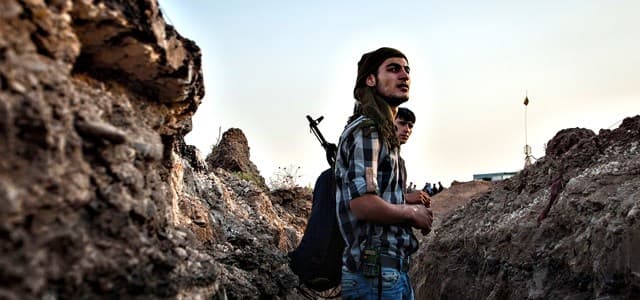 Fighters from the People’s Protection Units (YPG). AFP file photo