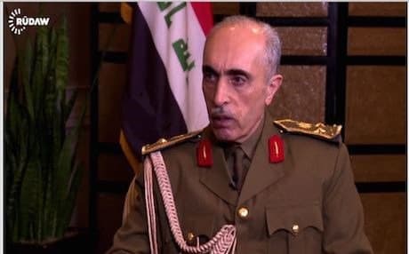 Former Iraqi army Chief of Staff General Babakir Zebari. Photo: Rudaw 