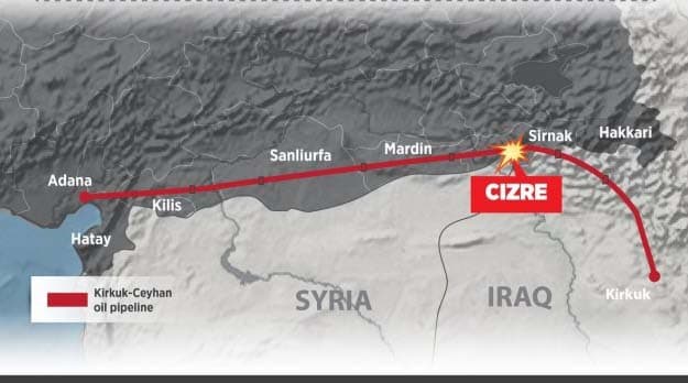 Attack shuts down Kirkuk-Ceyhan pipeline carrying Kurdish oil
