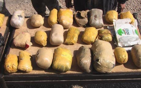 Images of the drugs seized by Kurdistan police. Rudaw Photo. 