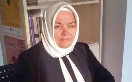Newly appointed Turkish Minister of Family and Social Policy Ayse Gurcan. Photo from Gurcan's official Twitter feed. 