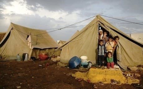 Winter looms over desperate refugee camps in Kurdistan