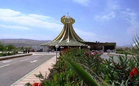 Halabja Victims Monument in the city of Halabja. Photo: Rudaw