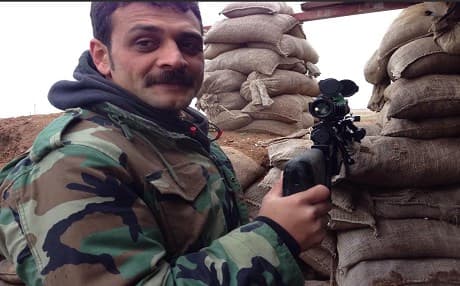 On Khazar frontline, Peshmerga and coalition jets keep ISIS at bay