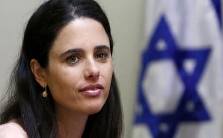 Ayelet Shaked, Israel's justice minister. AP File Photo 