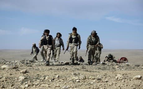 Fighters from the Syrian Democratic Forces (SDF). AFP File Photo. 