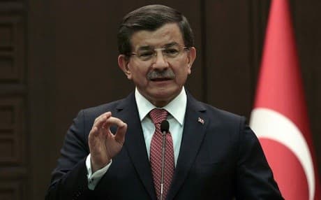  Turkish Prime Minister Ahmet Davutoglu. Photo: AP 