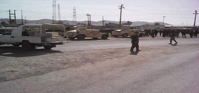 The Peshmerga have brought in heavy weapons to defend against the Shiite militia. Rudaw photo.