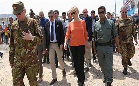 Roberta Pinotti li Kampa Xankê, Dihok
