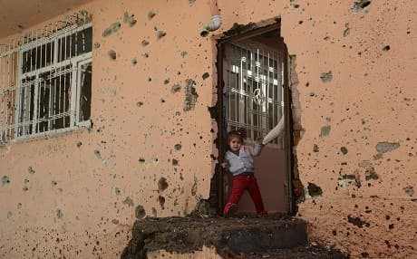 Sur has been under military curfew since December. Photo: Ilyas Akengin/AFP