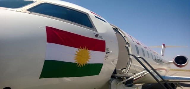 Kürdistan Milli Takımı'nın uçağı