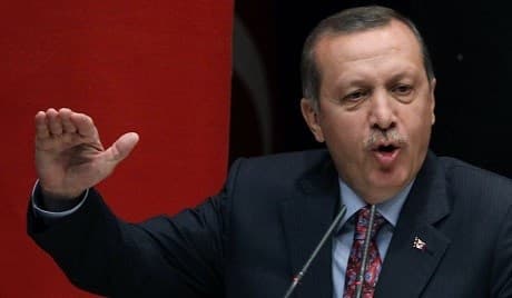 Turkish president Recep Tayyip Erdogan. Photo: AP