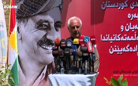 Taimor Mustafai, member of the KDPI politburo. Photo: Rudaw