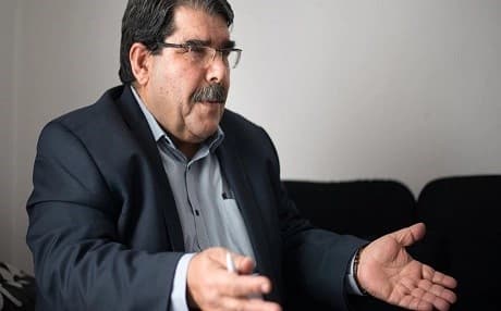 Leader of the Democratic Union Party (PYD) Salih Muslim. AFP photo