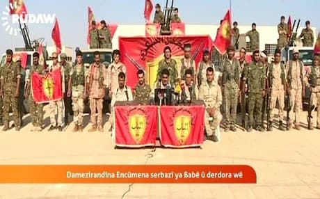 A ceremony was held on Sunday announcing the formation of the al-Bab Military Council.