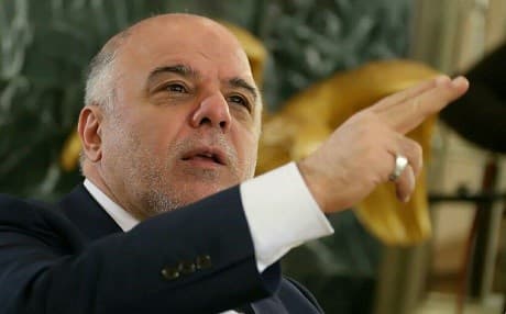 Iraqi Prime Minister Haider al-Abadi was quoted as saying: "But he said that we would like to become good neighbors,"