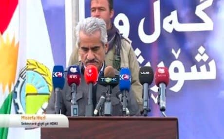  Mustafa Hijri, leader of the Kurdistan Democratic Party-Iran (PDKI). Photo: Rudaw 