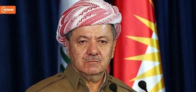 Masoud Barzani president of the Kurdistan Region. 