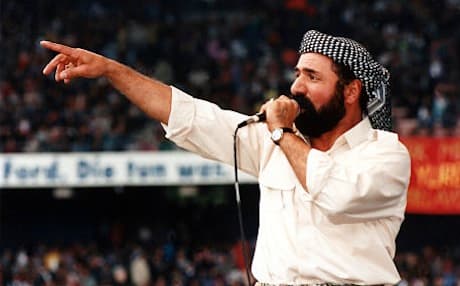 Perwer, 57, once said that he sings because it “alleviates my nation's pains and sharpens their rage."