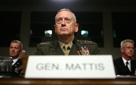 Retired US Marine General James Mattis, US Secretary of Defense. Photo: Alex Wong/Getty