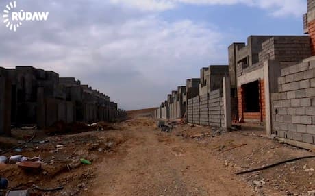 Many new housing units, mini cities, hotels and malls could be seen in Kirkuk as the security improves, despite the fact that ISIS is still holding Hawija, some 55 km west of Kirkuk, mainly thanks to new security measures introduced by the local government in the province, and the Kurdish Peshmrga who have been stationed there since 2014. Photo: Rudaw Video.