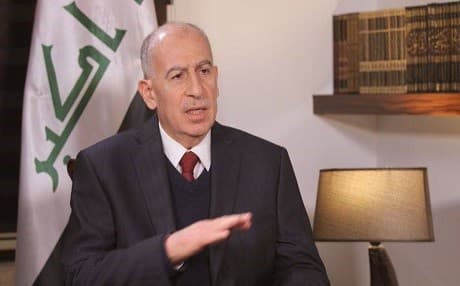 Iraq's Vice President Osama al-Nujaifi speaking to Rudaw TV.