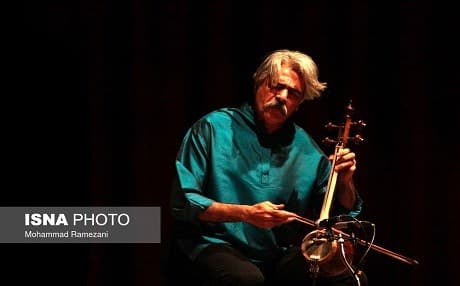 Kayhan Kalhor during one of his concerts in Iran. File photo: ISNA