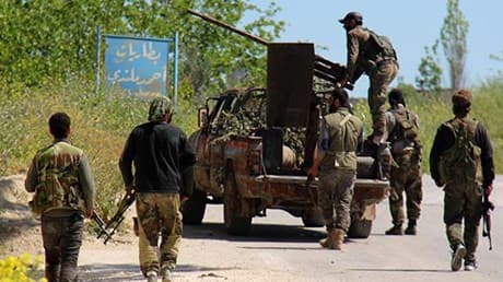 Foreign ISIS fighters in northern Syria. Photo: AFP